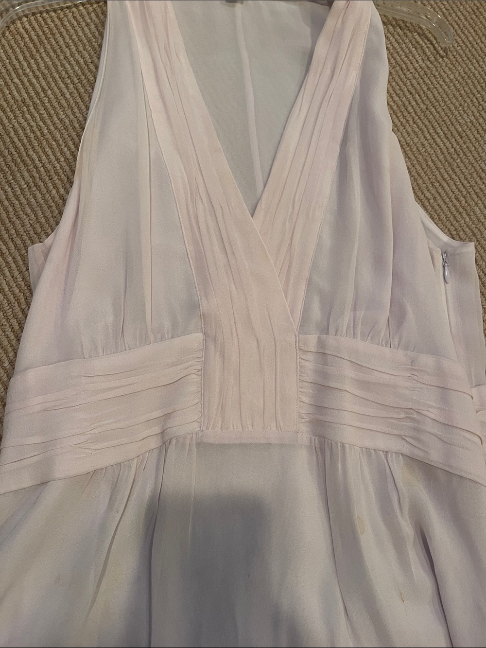Banana Republic Pale lilac Sleeveless V-Neck Chiffon Camisole - Picture 5 of 10